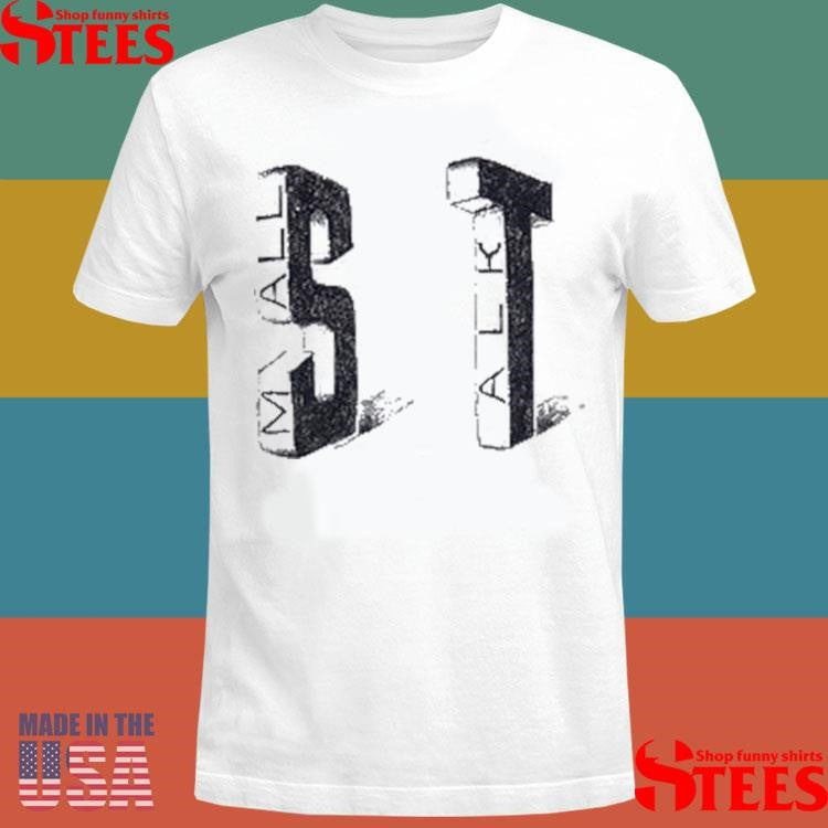 St Stone Letters Small Talk Shirts