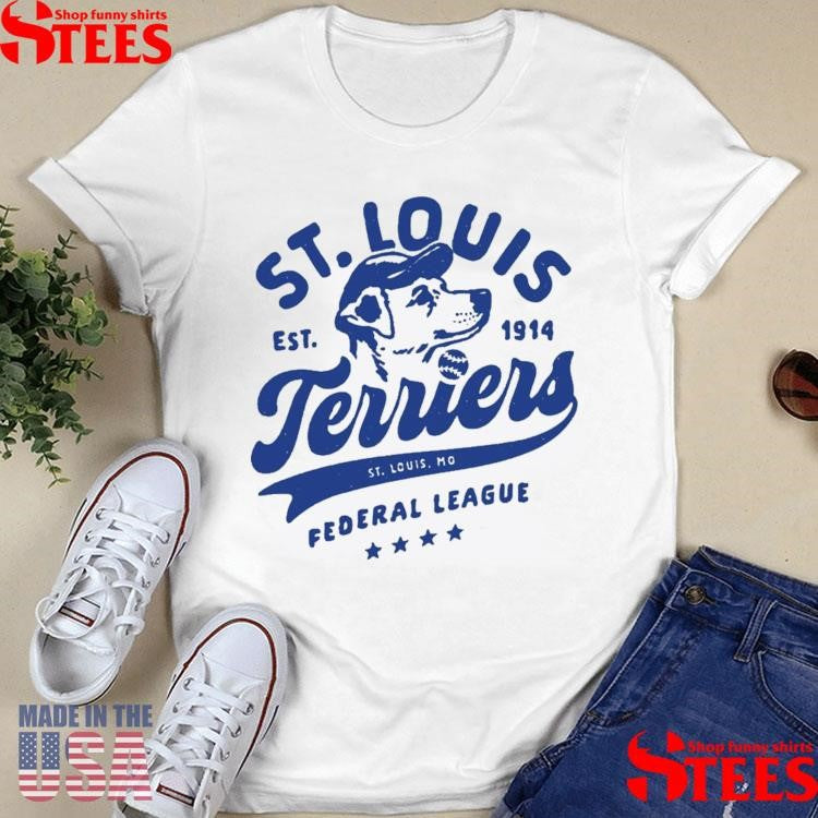 St. Louis Terriers Missouri Baseball Vintage Shirts