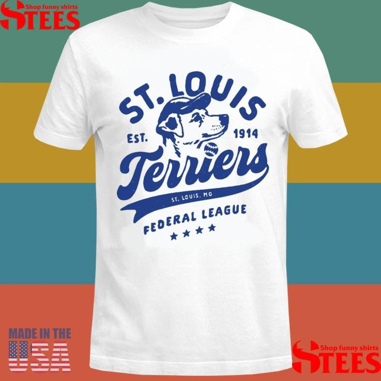 St. Louis Terriers Missouri Baseball Vintage Shirts