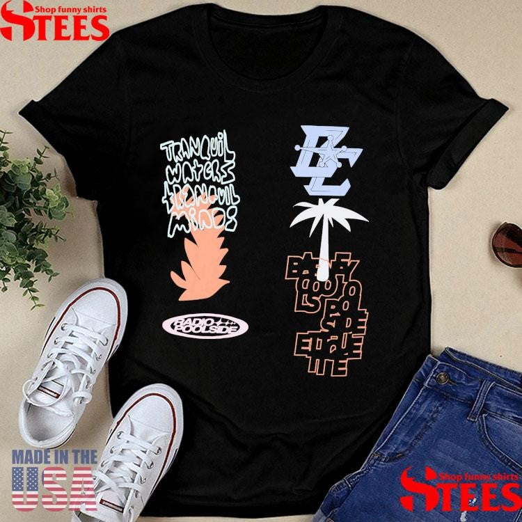 Stacked Earth Tranquil Waters Tranquil Minds Shirts