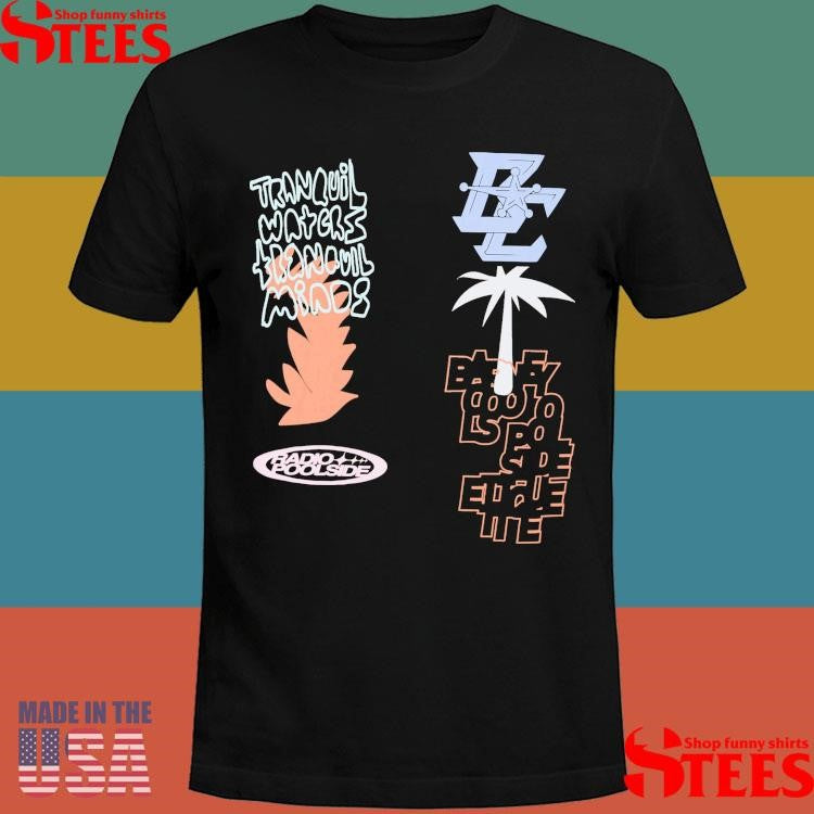 Stacked Earth Tranquil Waters Tranquil Minds Shirts