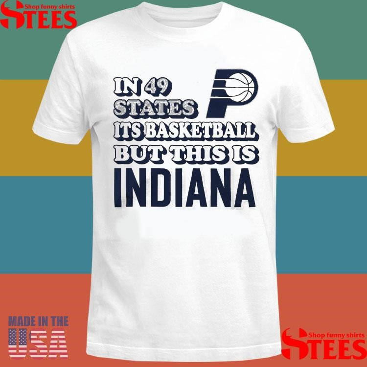 Stadium Essentials Gold Indiana Pacers Local Oasis T-shirt