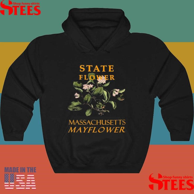 State Flower Massachusetts Mayflower Shirts