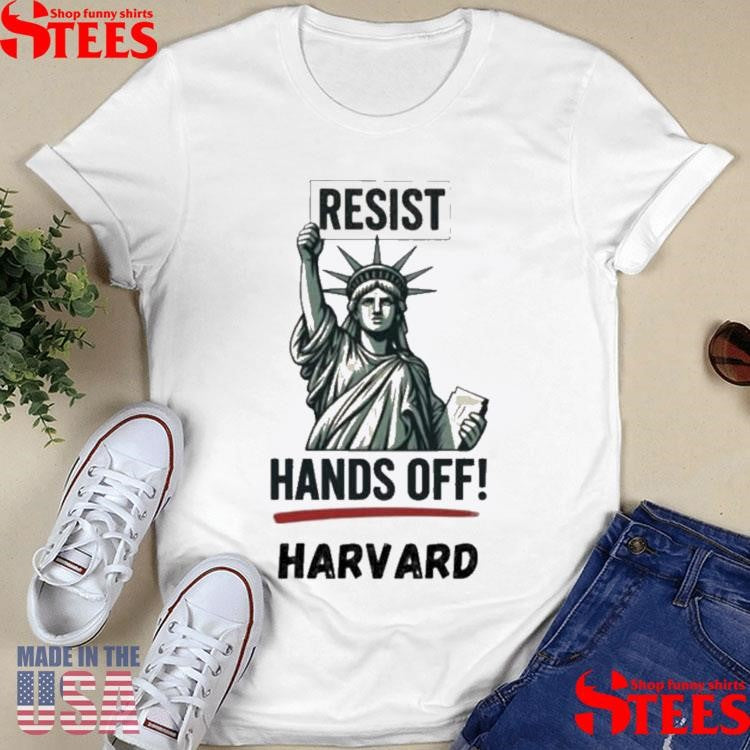 Statue Of Liberty Hands Off Harvard Shirts