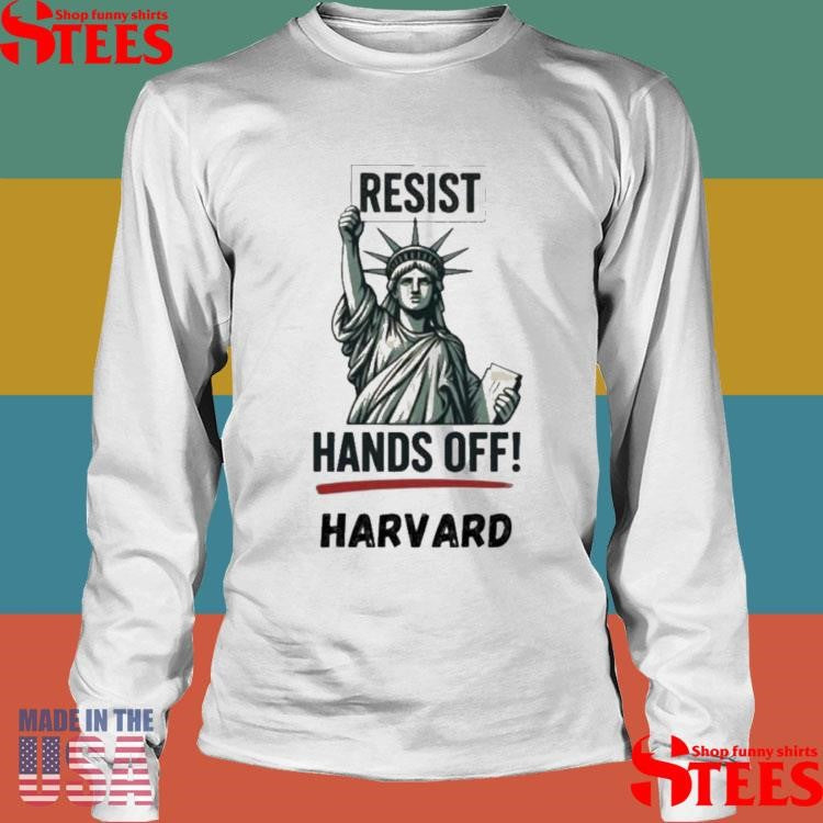 Statue Of Liberty Hands Off Harvard Shirts