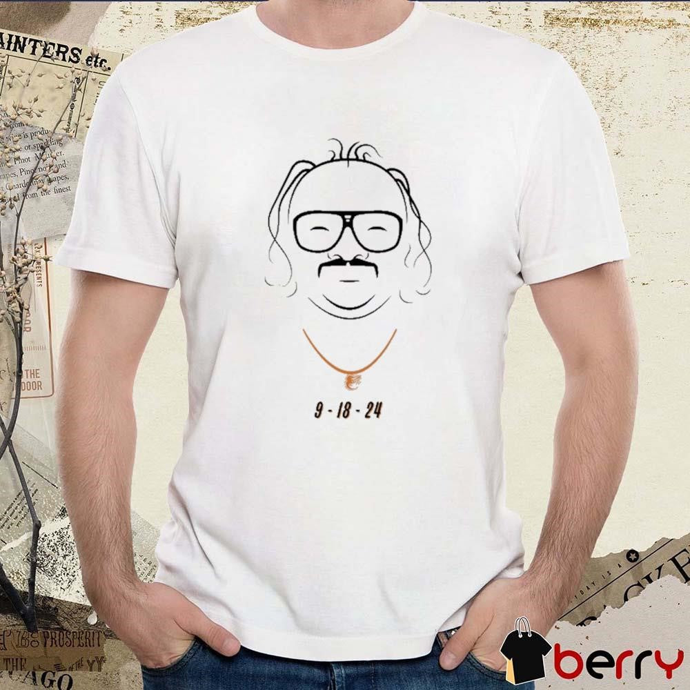 Stavros Halkias Baltimore Orioles 9 18 24 t-shirt