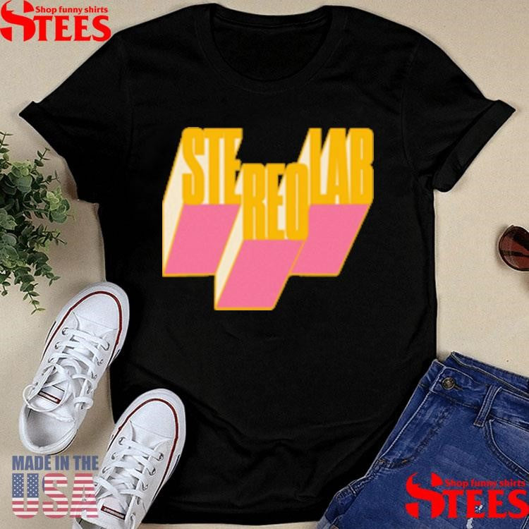 Stereolab Instant Holograms Logo Shirts