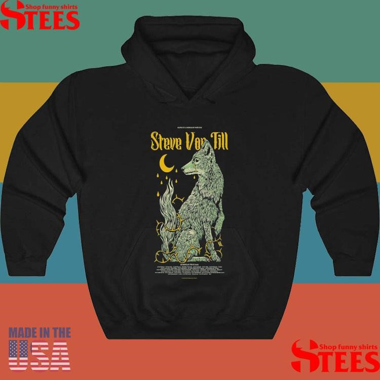 Steve Von Till European Tour 2025 Schedule Tour Dates The Lone Wolf Artwork All Over Print T-shirt