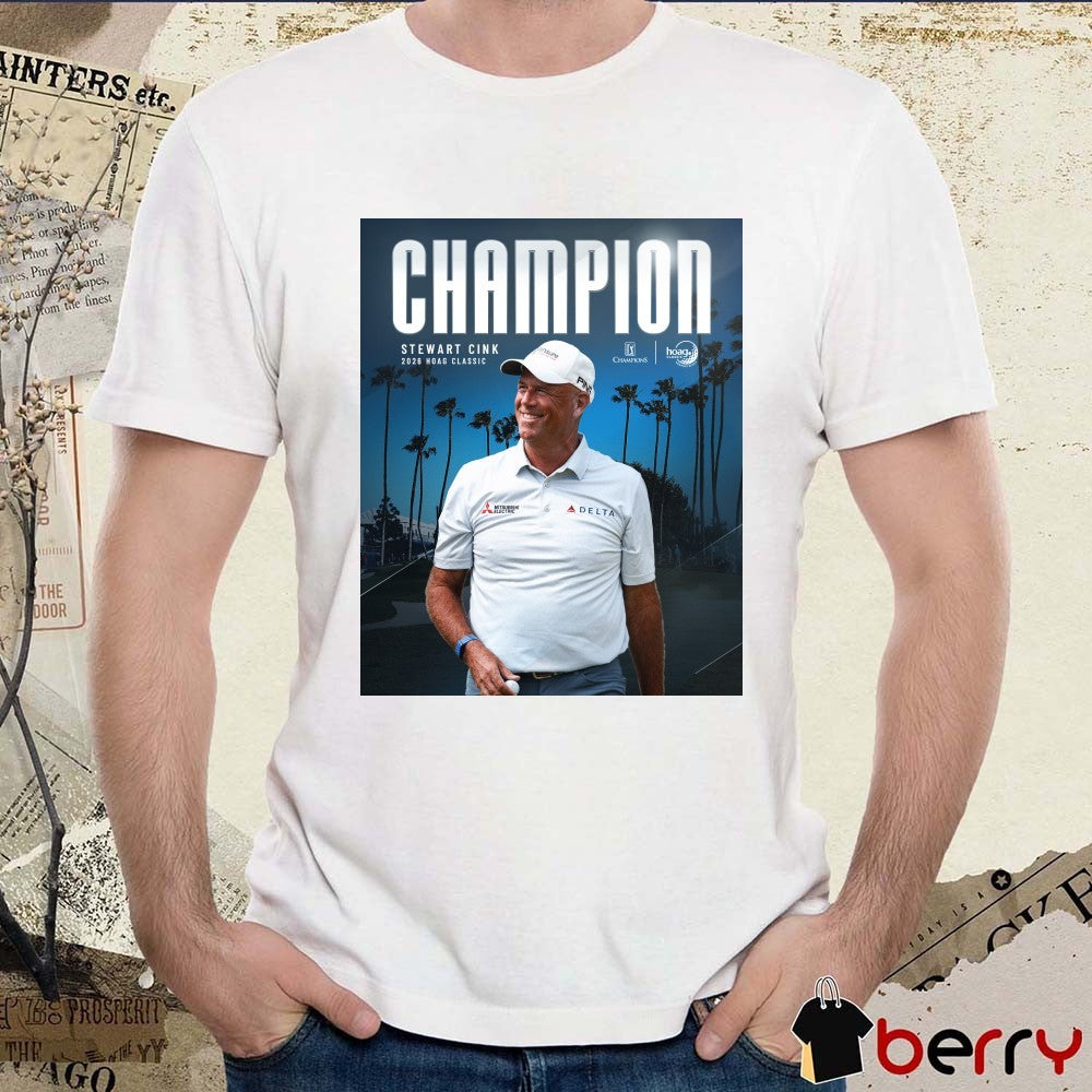 Stewart Cink 2026 HOAG Classic PGA Tour Champions Poster t-shirt