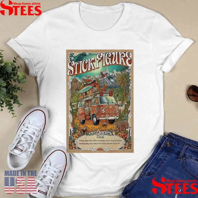 Stick Figure At Teatro Coliseo On May 23, 2025 Show Shirts