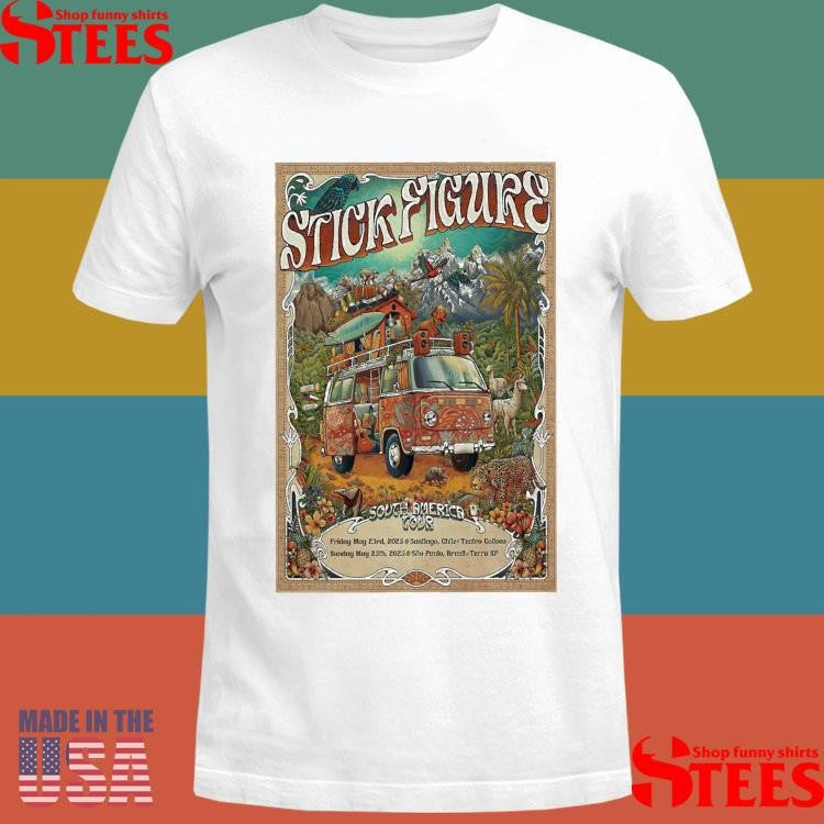Stick Figure At Teatro Coliseo On May 23, 2025 Show Shirts