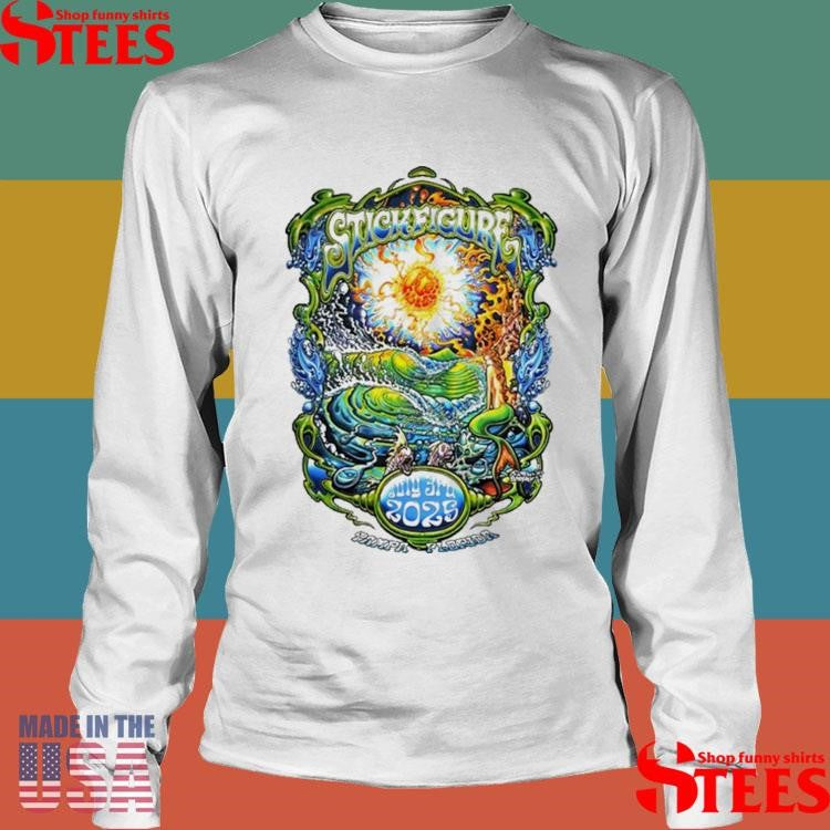 Stick Figure On July 3 2025 In Tampa Fl Tour T-shirt