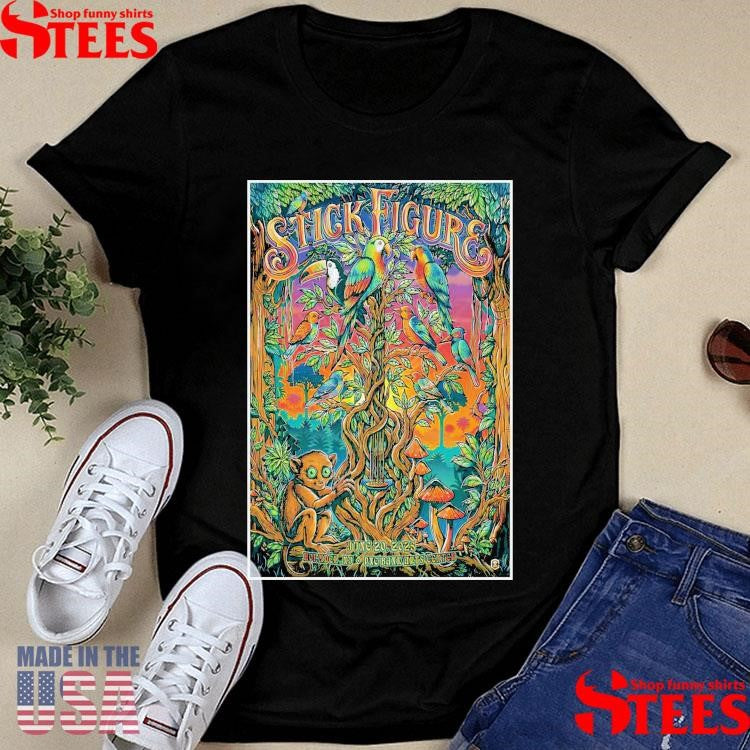 Stick Figure Poster For Show In Holmdel New Jersey At Pnc Bank Arts Center On June 20 2025 T-shirt