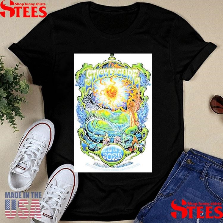 Stick Figure Show July 3 2025 Midflorida Credit Union Amphitheatre Tampa, Fl T-shirt