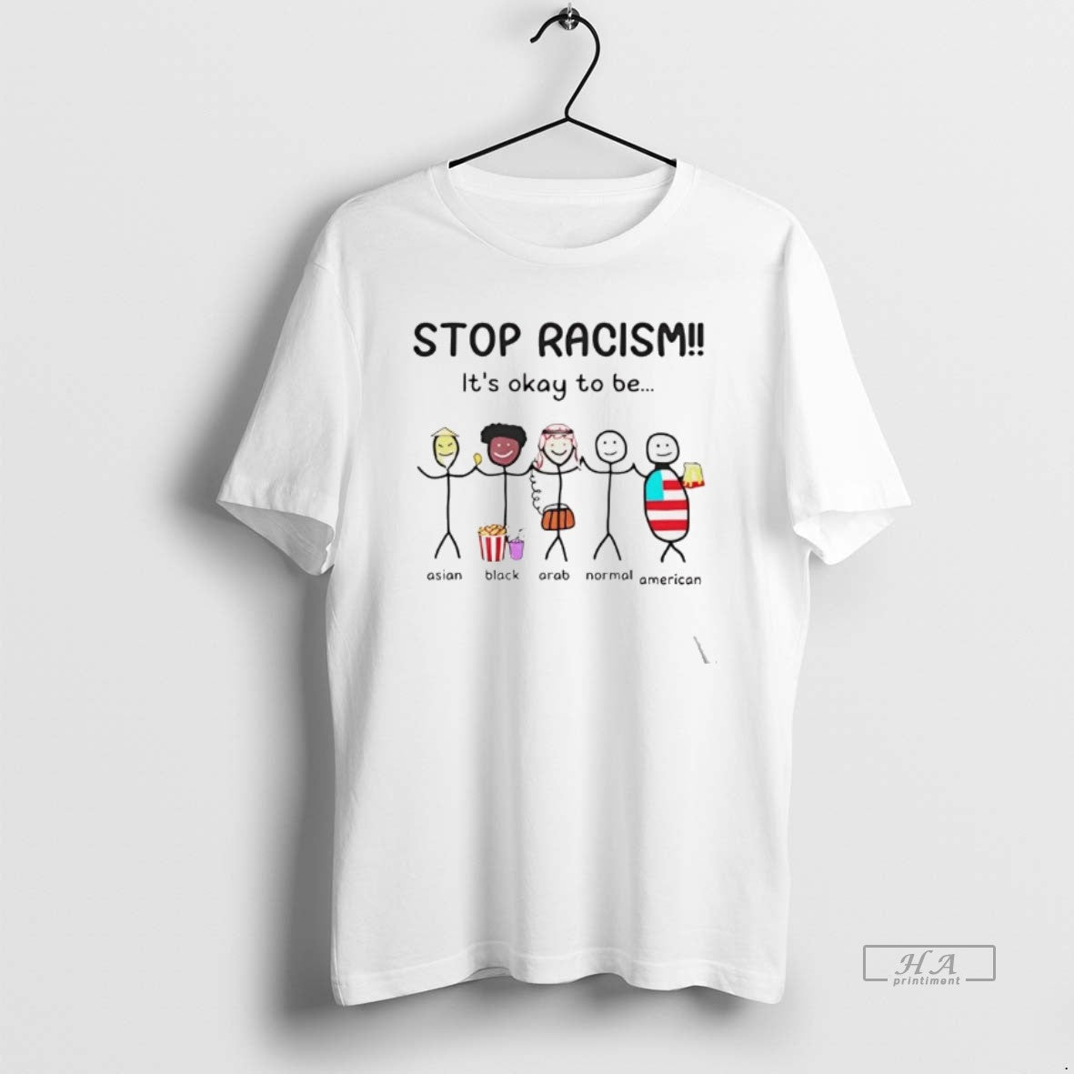 Official Stop Racism Its Okay To Be T-Shirts, Hoodie, Sweatshirt | CiraTrend.com