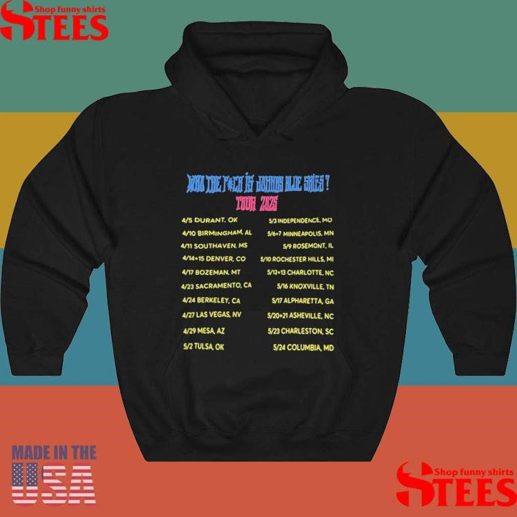 Sturgill Simpson Johnny Blue Skies Apr 10, 2025, Legacy Arena At The Bjcc, Birmingham, Al Shirts