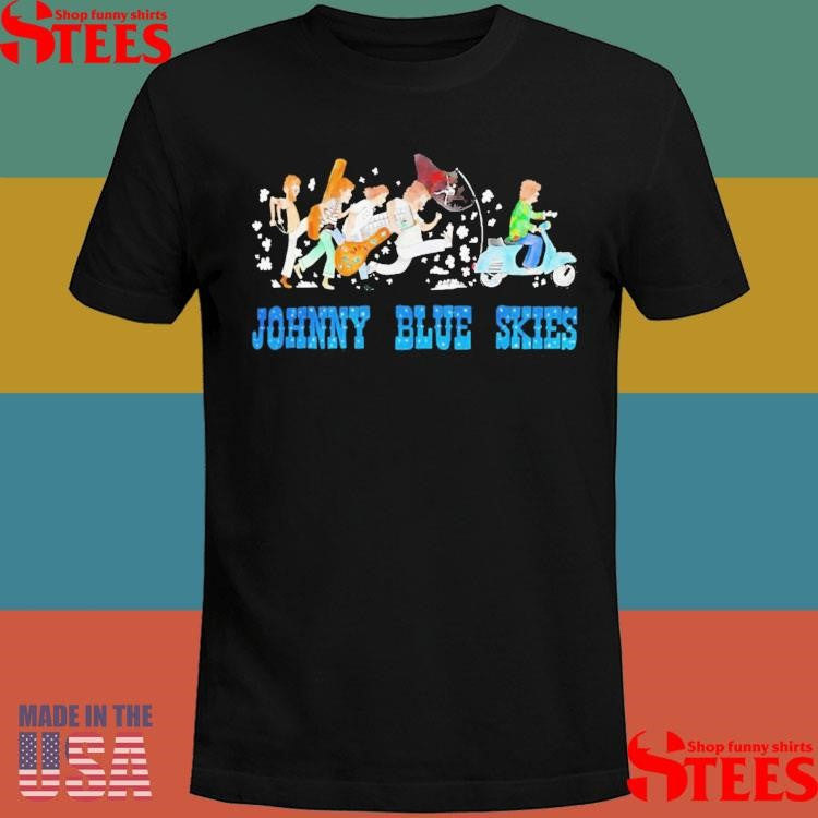 Sturgill Simpson Scooter Johnny Blue Skies T-shirt
