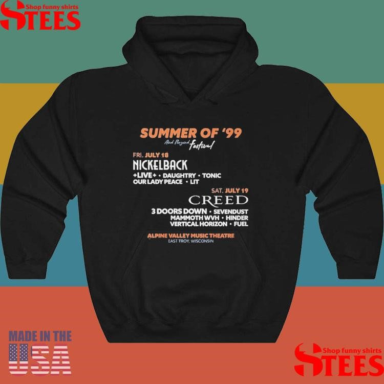Summer Of 99 And Beyond Festival 2025 T-shirt