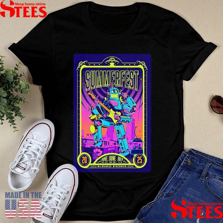 Summerfest Milwaukee Wisconsin 2025 T-shirt