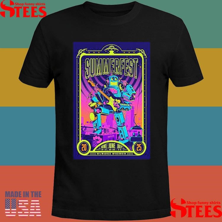 Summerfest Milwaukee Wisconsin 2025 T-shirt