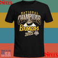 Summit Sportswear Western Michigan Broncos Brown 2025 National Hockey Champions Shirts