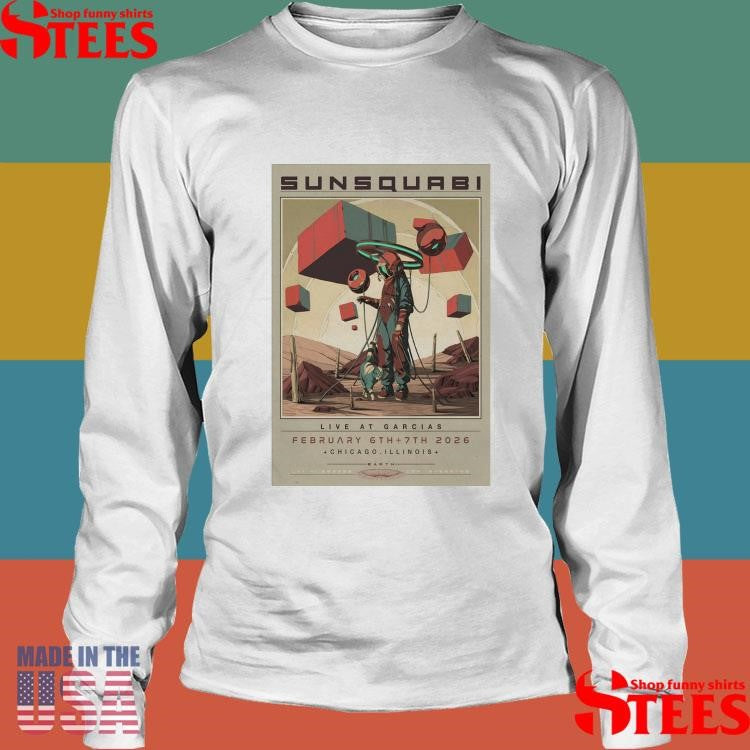 Sunsquabi In Chicago Il On Feb 6 7 2026 T-shirt