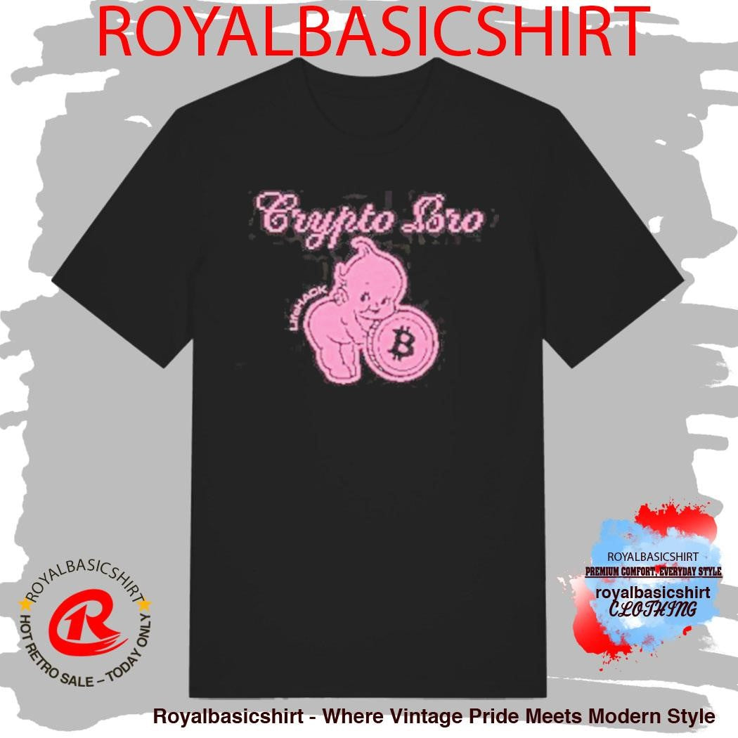 Super Yaki & Lifehack Present Crypto Bro Baby Shirt