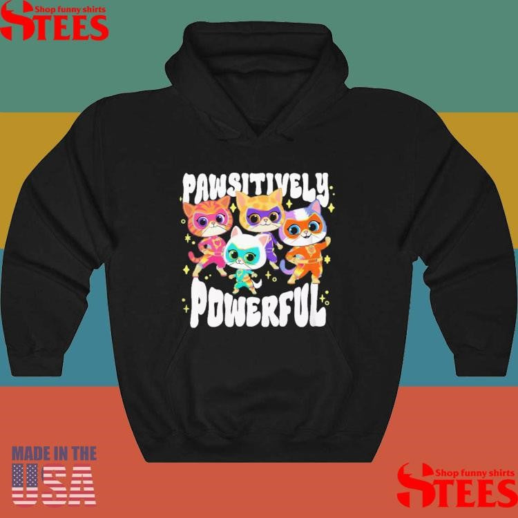 SuperKitties Pawsitively Powerful T-Shirt
