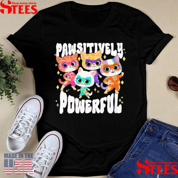 SuperKitties Pawsitively Powerful T-Shirt