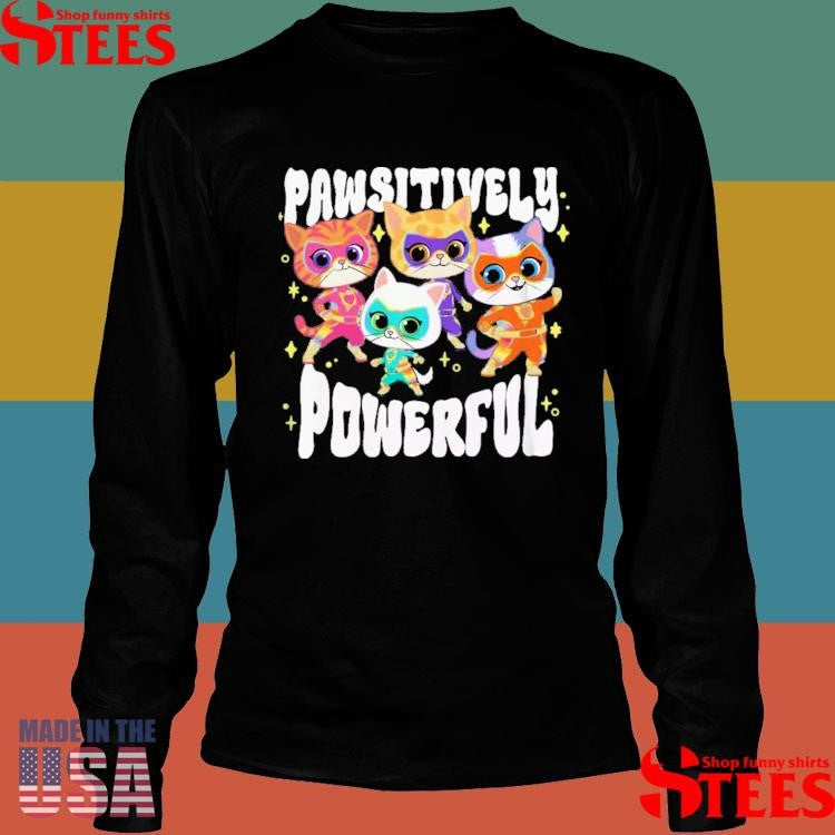 SuperKitties Pawsitively Powerful T-Shirt