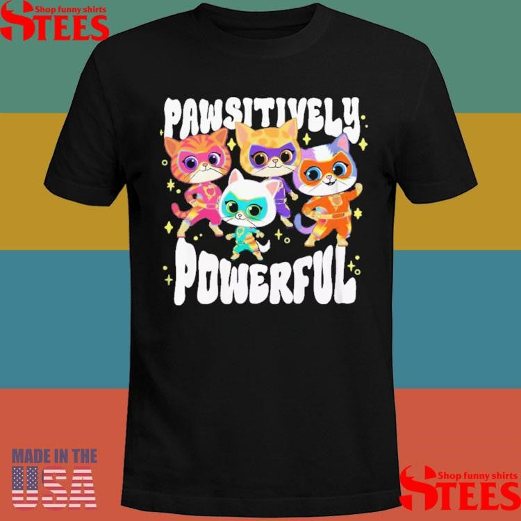 SuperKitties Pawsitively Powerful T-Shirt