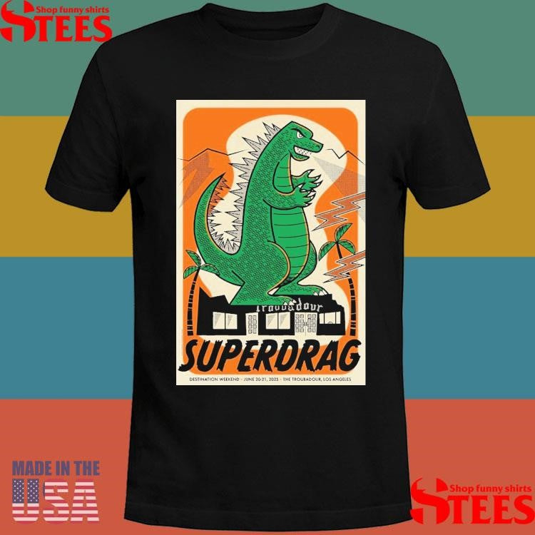 Superdrag Jun 20-21 2025 Santa Monica Boulevard West Hollywood, Ca T-shirt
