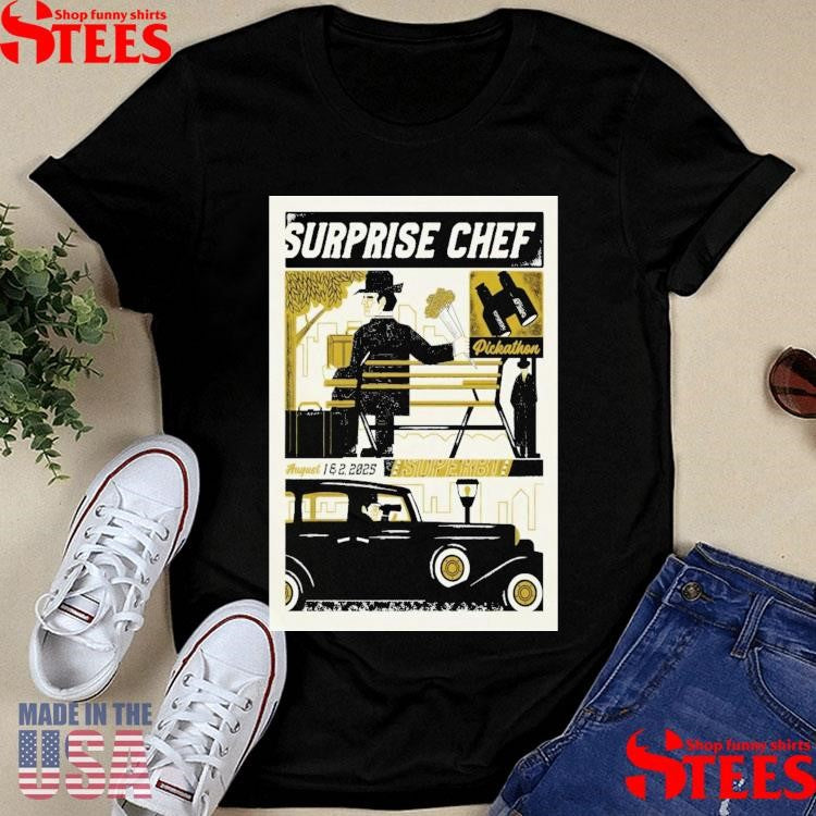 Surprise Chef August 1-2, 2025 Pendarvis Farm, Happy Valley, Or T-shirts