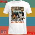 Sweet Cherry Survivor 2025 Outdrink Outlast Outdoors T-shirts