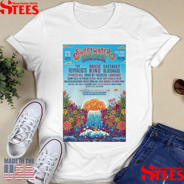 SweetWater 420 Music Festival 2025 Shirts