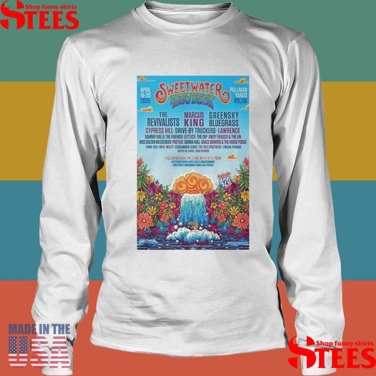 SweetWater 420 Music Festival 2025 Shirts