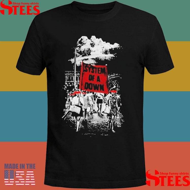 System Of A Down Banner Marches T-shirt
