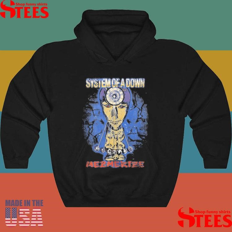 System Of A Down Mezmerize Faded Cover Shirts