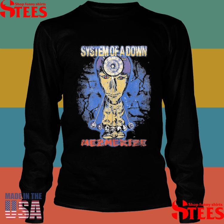 System Of A Down Mezmerize Faded Cover Shirts