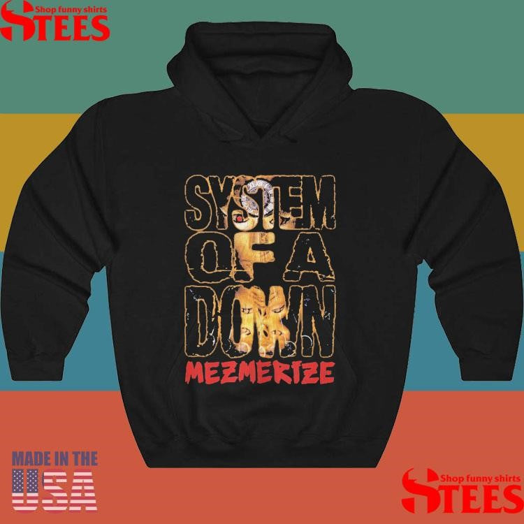 System Of A Down Mezmerize Stacked Logo Shirts