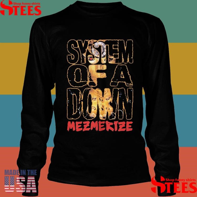 System Of A Down Mezmerize Stacked Logo Shirts