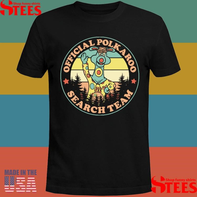 TVO Polkaroo Search Team Official Polkaroo T-shirt