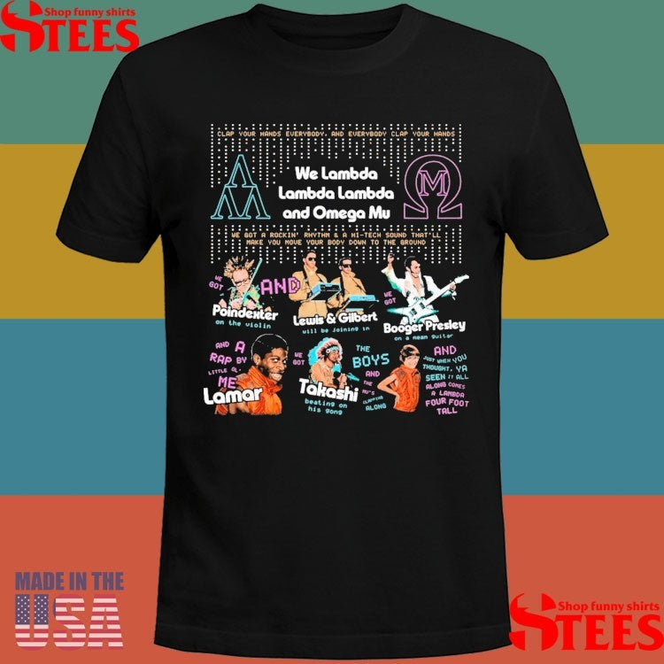 Talent Show We Lambda And Omega Mu Shirts