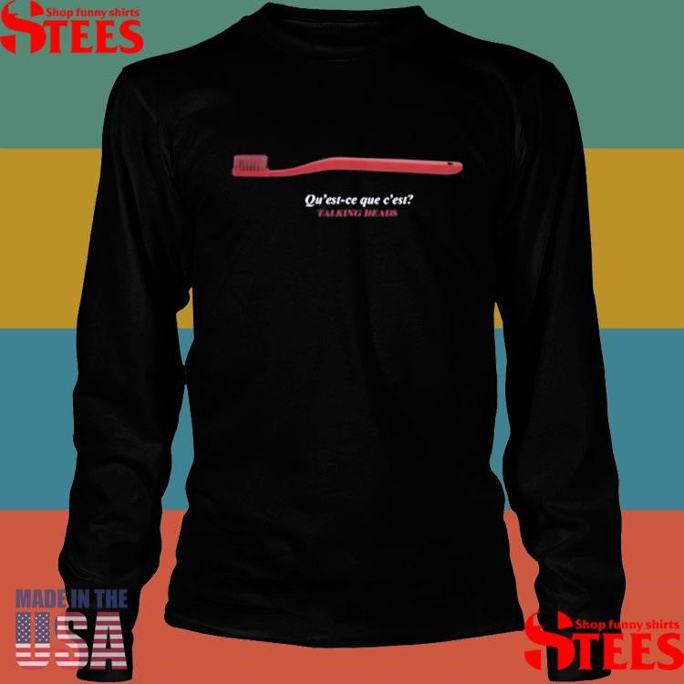 Talking Heads Qu’est-ce Que C’est Toothbrush Shirts