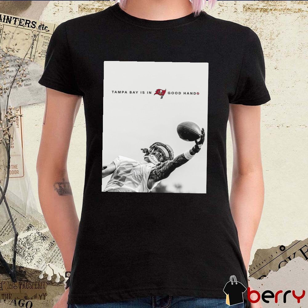 Tampa Bay Buccaneers Tampa Bay Is In Good Hands Christ Follower Poster t-shirt