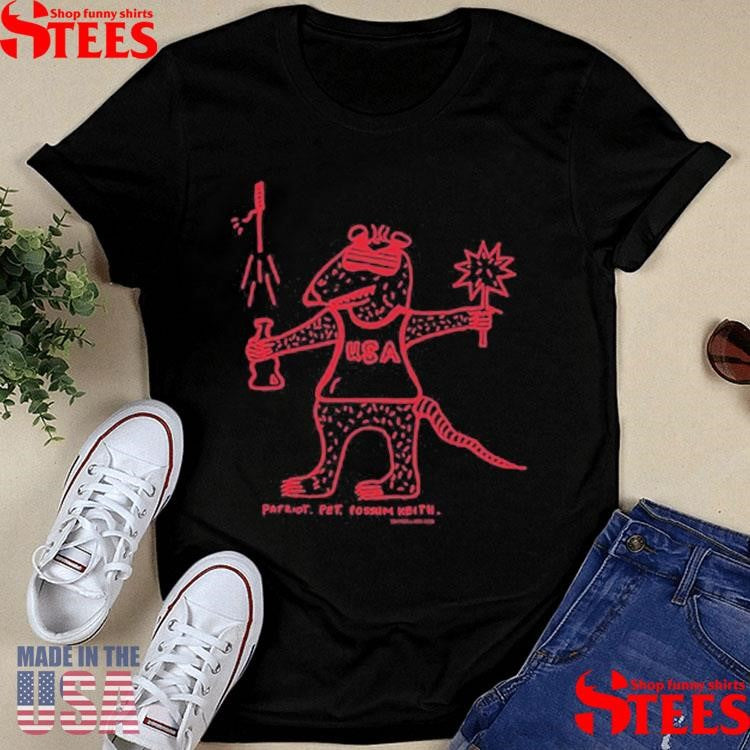 Tavindillard Patriot Pet Possum Keith T-shirt