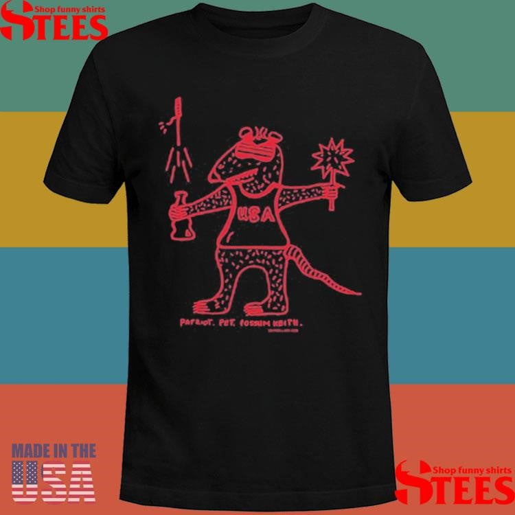 Tavindillard Patriot Pet Possum Keith T-shirt