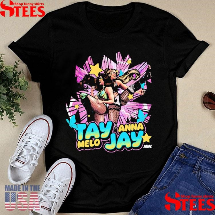 Tay Melo & Anna Jay AEW T-shirt