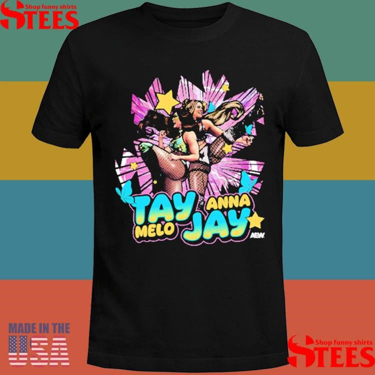 Tay Melo & Anna Jay AEW T-shirt