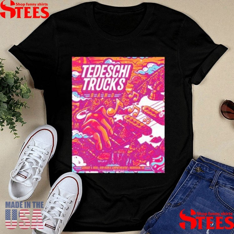 Tedeschi Trucks Band August 1 2025 Red Rocks Amphitheatre T-shirts